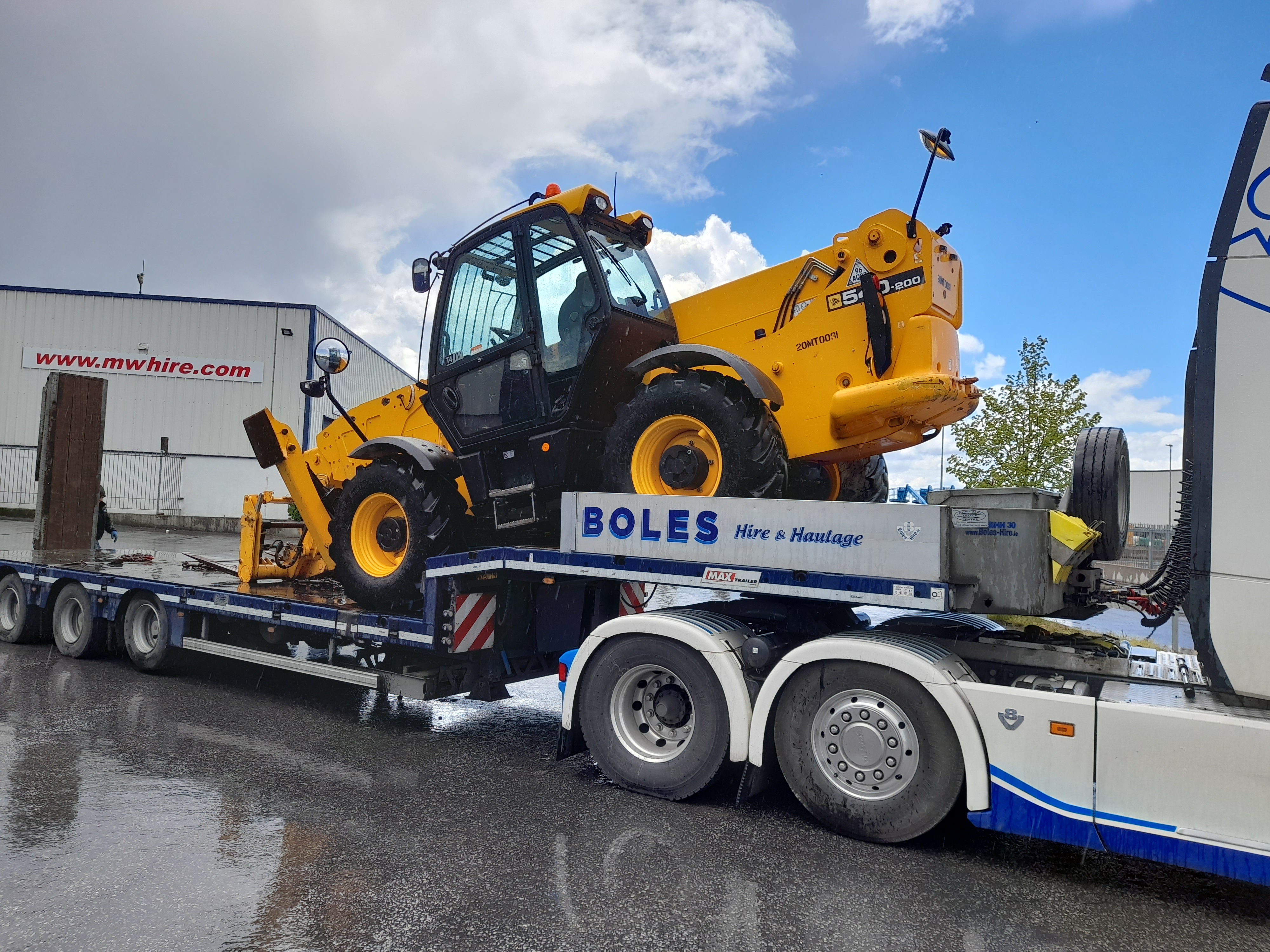 Ex - Rental JCB 540-200  Teleporter SOLD ... Customer Collecting 
